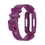 fb.r64.18 Back Purple StrapsCo Soft Silicone Rubber Watch Band Strap for Fitbit Ace 3