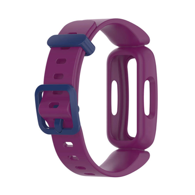 fb.r64.18.5 Back Purple Blue StrapsCo Soft Silicone Rubber Watch Band Strap for Fitbit Ace 3