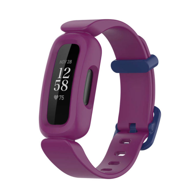 fb.r64.18.5 Main Purple Blue StrapsCo Soft Silicone Rubber Watch Band Strap for Fitbit Ace 3