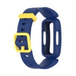 fb.r64.5.10 Back Blue Yellow StrapsCo Soft Silicone Rubber Watch Band Strap for Fitbit Ace 3