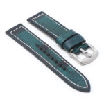 ks5.11 Angle Green Vintage Distressed Leather Quick Release Watch Band Strap 18mm 20mm 22mm 24mm