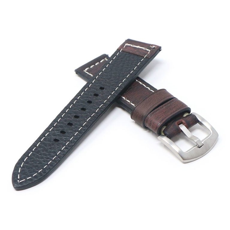 Vintage Distressed Leather Strap | StrapsCo