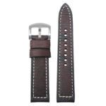 ks5.2 Main Brown Vintage Distressed Leather Quick Release Watch Band Strap 18mm 20mm 22mm 24mm