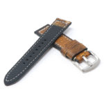 ks5.8 Cross Copper Vintage Distressed Leather Quick Release Watch Band Strap 18mm 20mm 22mm 24mm