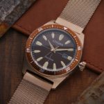 m14 creative2 quick release mesh band citizen copper gold bronze watch strap watchband bracelet