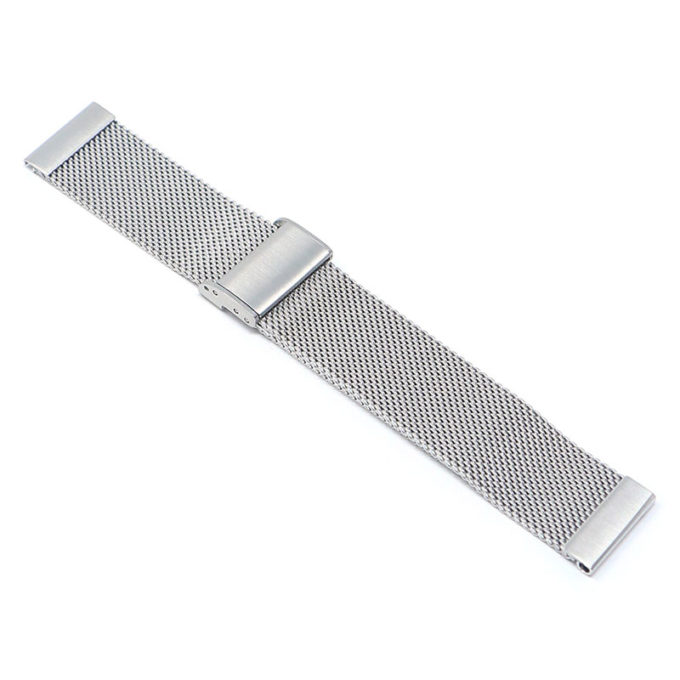 UPZOBU 20mm 22mm Quick Release Watch Band Metal Milanese Mesh Loop Band Magnetic Clasp Stainless Steel Watch Strap