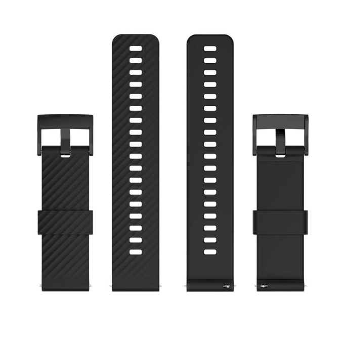 su.r30.1 Upright Black StrapsCo Rubber Sport Strap for Suunto 9