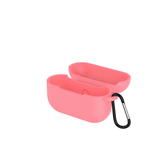 a.ap3 .13 Angle Pink StrapsCo Silicone Rubber Case Cover for Apple AirPods 3