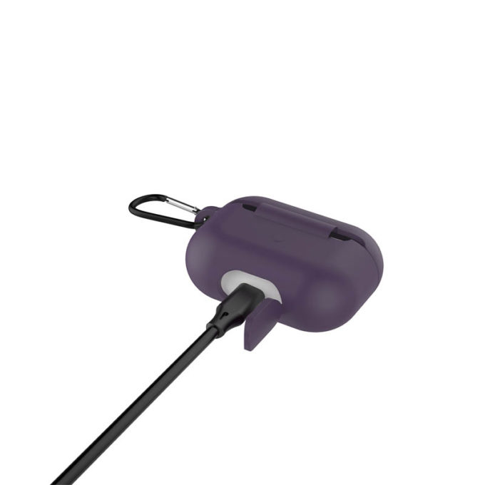 a.ap3 .18 Alt Purple StrapsCo Silicone Rubber Case Cover for Apple AirPods 3