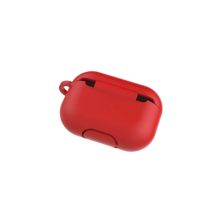 a.ap3 .6 Angle Red StrapsCo Silicone Rubber Case Cover for Apple AirPods 3