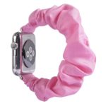 a.w2.13 Main Pink StrapsCo Elastic Scrunchie Band Strap for Apple Watch 38mm 40mm 1