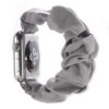 a.w2.7 Main Grey StrapsCo Elastic Scrunchie Band Strap for Apple Watch 38mm 40mm 1