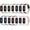 fb.l44 All Color StrapsCo Smooth Leather Band for Fitbit Luxe Genuine Leather Strap Band