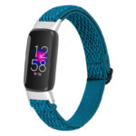 fb.ny35.11d Main Teal StrapsCo Adjustable Nylon Strap for Fitbit Luxe Nylon Canvas Strap Band
