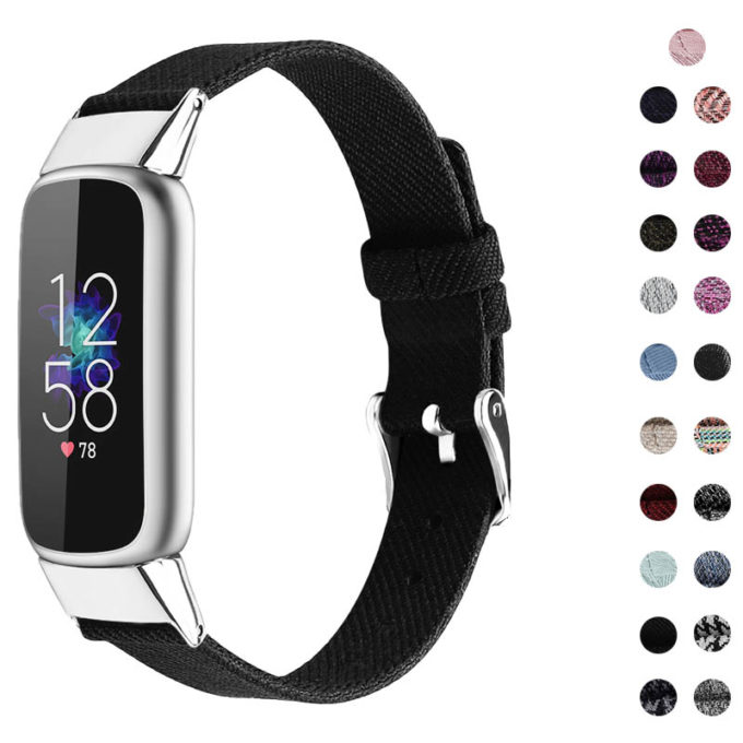 Everyday Canvas Strap For Fitbit Luxe