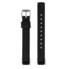 fb.ny37.1 Upright Black StrapsCo Canvas Strap for Fitbit Luxe Nylon Canvas Strap Band