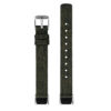 fb.ny37.11 Upright Dark Green StrapsCo Canvas Strap for Fitbit Luxe Nylon Canvas Strap Band