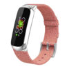 fb.ny38.12 Main Salmon StrapsCo Canvas Strap for Fitbit Luxe Nylon Canvas Strap Band
