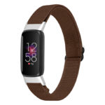fb.ny40.2 Main Brown StrapsCo Patterned Nylon Strap for Fitbit Luxe