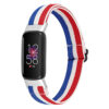 fb.ny40.5.22.6 Main France StrapsCo Patterned Nylon Strap for Fitbit Luxe