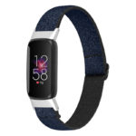 fb.ny40.5a Main Sparkly Blue StrapsCo Patterned Nylon Strap for Fitbit Luxe