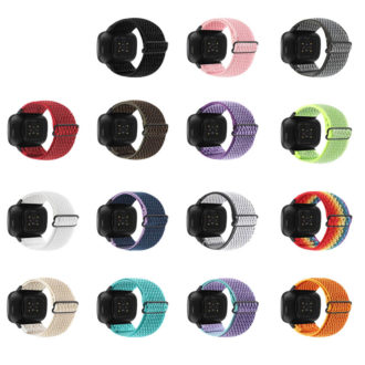 fb.ny41 All Color StrapsCo Nylon Strap for Fitbit Versa 3 Fitbit Sense Nylon Canvas