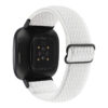 fb.ny41.22 Back White StrapsCo Nylon Strap for Fitbit Versa 3 Fitbit Sense Nylon Canvas