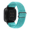 fb.ny41.5 Back Turquoise StrapsCo Nylon Strap for Fitbit Versa 3 Fitbit Sense Nylon Canvas