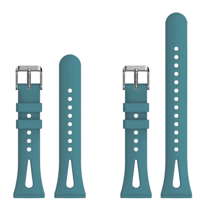 fb.r69.11 Upright Teal StrapsCo Vented Sport Strap for Versa 3 Rubber Silicone