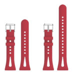 fb.r69.6a Upright Rose Red StrapsCo Vented Sport Strap for Versa 3 Rubber Silicone