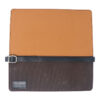 wr6.2 Flat Brown Interior Tan StrapsCo Waxed Canvas Watch Roll for 4 Watches Nylon Leather