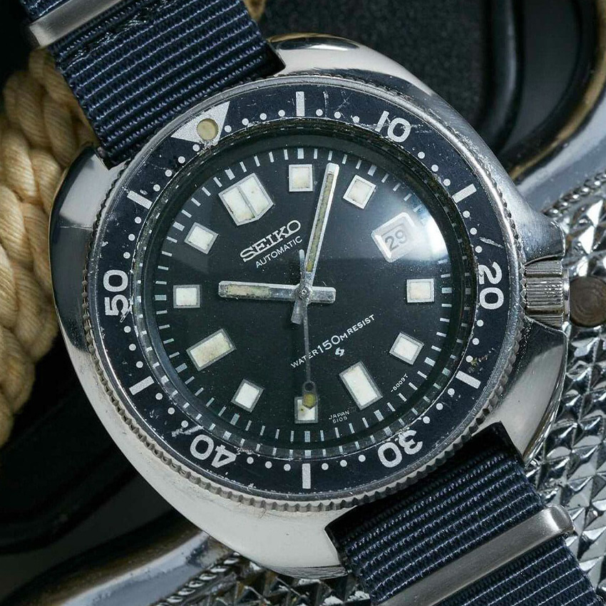 Collectible Seiko Watches 6105 Willard