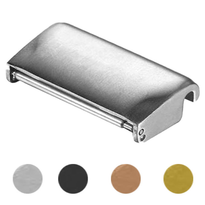 g.ad2 Gallery Silver StrapsCo Stainless Steel Metal Strap Adapter for Garmin Fenix 5 6 5S 6S 5X 6X