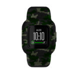 g.r59.b Front Green Camo StrapsCo Silicone Strap for Garmin Vivofit Jr. 3 Rubber Watch Band