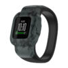 g.r59.e Main Pixels Grey StrapsCo Silicone Strap for Garmin Vivofit Jr. 3 Rubber Watch Band