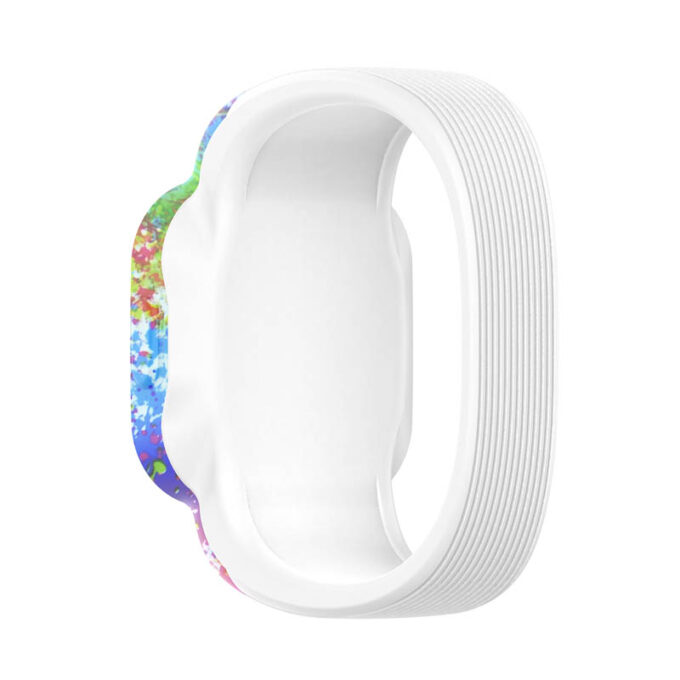 g.r59.f Back Paint Splatter StrapsCo Silicone Strap for Garmin Vivofit Jr. 3 Rubber Watch Band