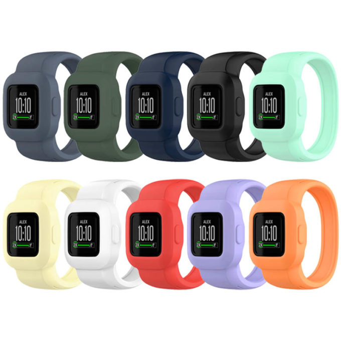 g.r60 All Color StrapsCo Rubber Band for Garmin Vivofit Jr. 3 Silicone Watch Strap