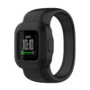 g.r60.1 Main Black StrapsCo Rubber Band for Garmin Vivofit Jr. 3 Silicone Watch Strap