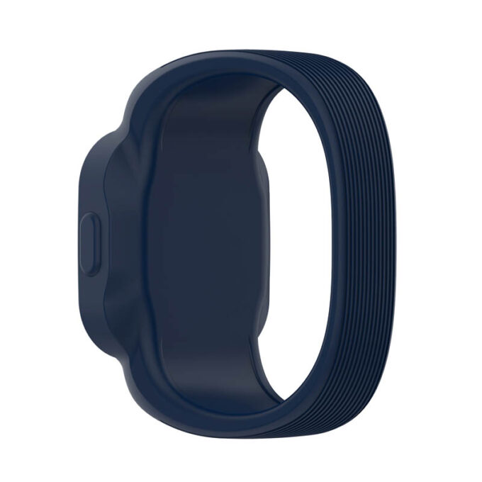 g.r60.5b Back Midnight Blue StrapsCo Rubber Band for Garmin Vivofit Jr. 3 Silicone Watch Strap
