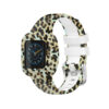 g.r66.22.l Main Leopard Print StrapsCo Silicone Band for Garmin Vivofit Jr. 3 Rubber Watch Strap