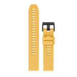 g.r71.10 Upright Yellow StrapsCo Silicone Strap for Garmin Fenix 5S Rubber Watch Band e1636668817858