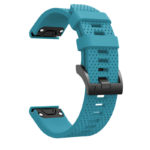 g.r71.5 Alternate Blue StrapsCo Silicone Strap for Garmin Fenix 5S Rubber Watch Band