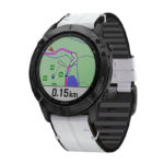 g.r73 22 22 Main White StrapsCo Silicone Strap for Garmin Fenix 5 5 Plus 6 Forerunner 935 Quatix