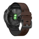 g.r73.2 22 Up Brown StrapsCo Silicone Strap for Garmin Fenix 5 5 Plus 6 Forerunner 935 Quatix 5