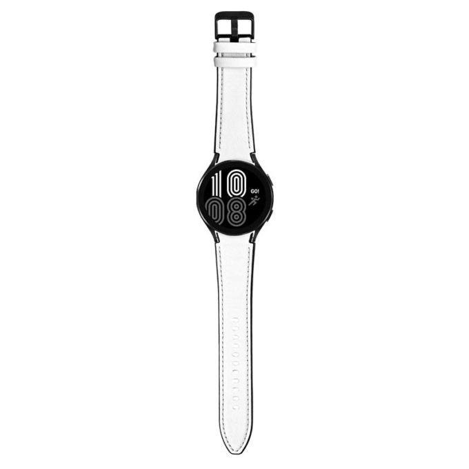 Correa Samsung Hybrid Leather Blanco 20 mm para Galaxy Watch 4 - Correa  smartwatch