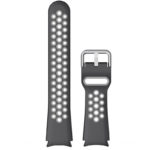 s.r25.1.7 Upright Black Grey StrapsCo Perforated Soft Silicone Strap for Samsung Galaxy Watch 4 Sport e1637260542517