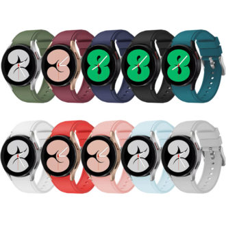 s.r26 All Color StrapsCo Silicone Strap for Samsung Galaxy Watch 4 Rubber Watch Band