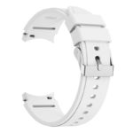 s.r26.22 Back White StrapsCo Silicone Strap for Samsung Galaxy Watch 4 Rubber Watch Band