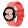 s.r27.6 Main Red StrapsCo Rubber Sport Strap for Samsung Galaxy Watch 4 Silicone Band