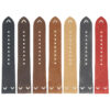 ds22 All Color DASSARI V Stitch Vintage Distressed Leather Watch Band Strap Quick Release 18mm 19mm 20mm 21mm 22mm 24mm